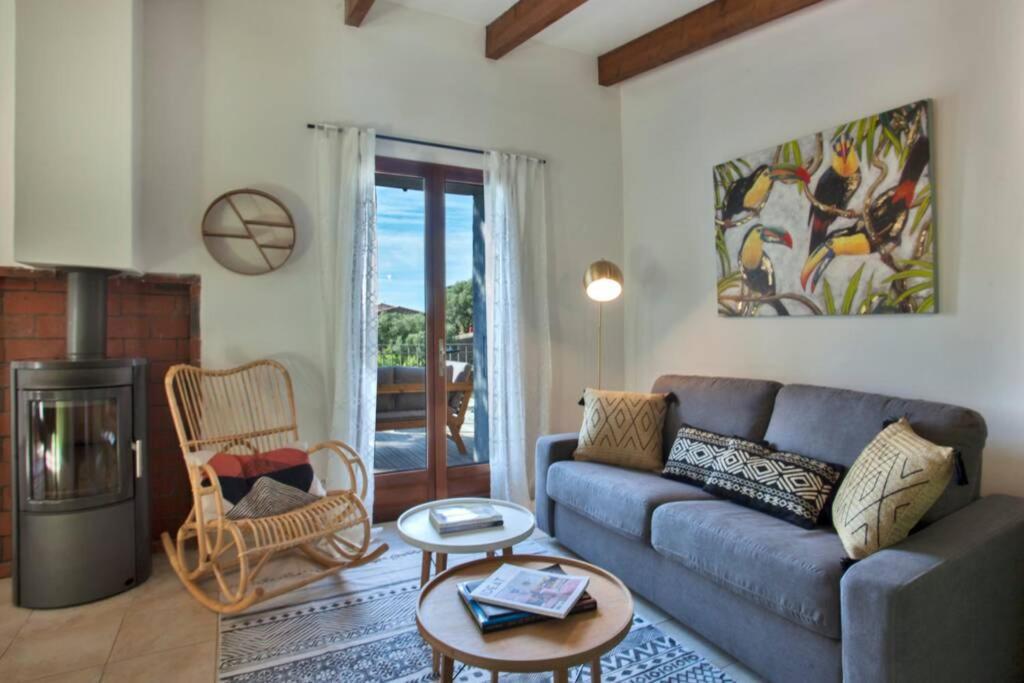 Villa Bodri, Maison En Pierre Avec Vue Mer Et Piscine Chauffee LʼÎle-Rousse Dış mekan fotoğraf