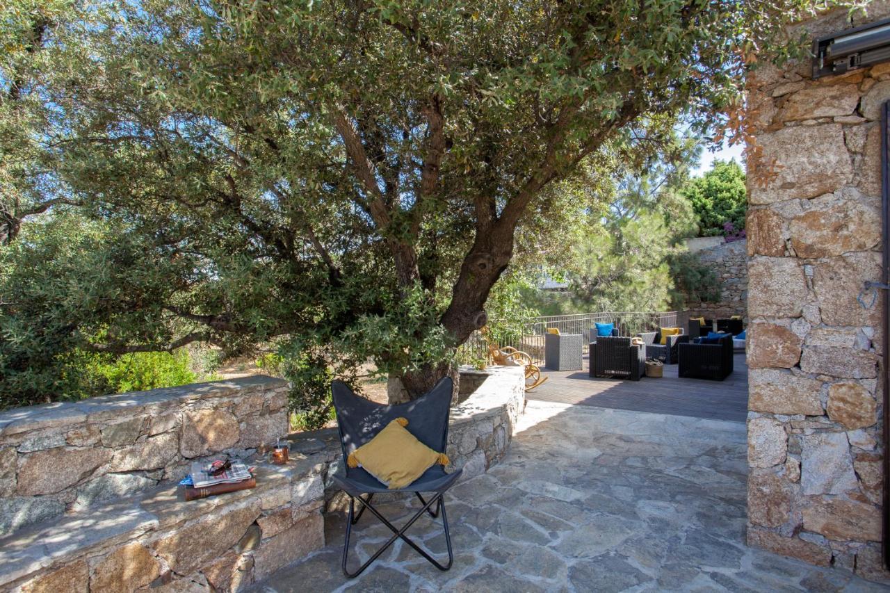 Villa Bodri, Maison En Pierre Avec Vue Mer Et Piscine Chauffee LʼÎle-Rousse Dış mekan fotoğraf